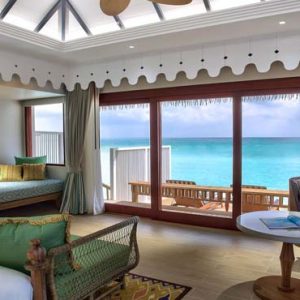 Maldives Honeymoon Packages SAii Lagoon Maldives, Curio Collection By Hilton 2 Bedroom Over Water Pool Villa1