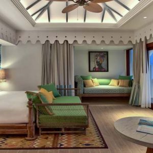 Maldives Honeymoon Packages SAii Lagoon Maldives, Curio Collection By Hilton 2 Bedroom Over Water Pool Villa3