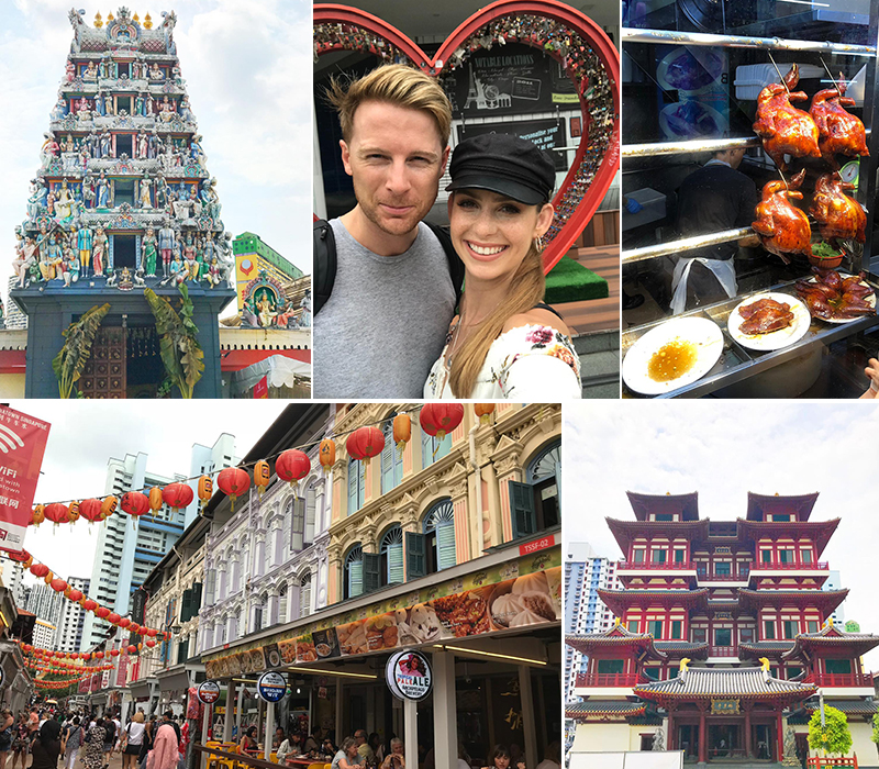 Robert And Samantha's Singapore And Maldives Blog Buddha Temple, China Town And Hawker Centre