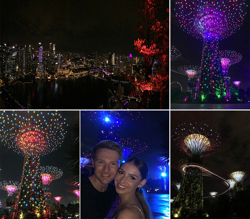 Robert And Samantha's Singapore And Maldives Blog Gardens By The Bay Light Show