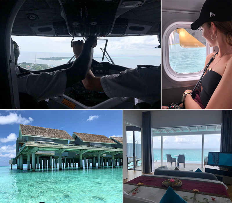Robert And Samantha's Singapore And Maldives Blog Seaplane And Water Villa