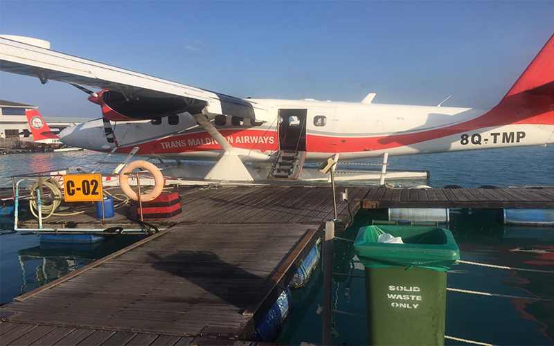 Thomas And Annmarie Vilamendhoo Island Blog Seaplane Transfer