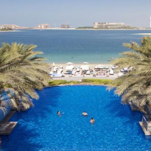 Dubai Honeymoon Packages Movenpick Hotel Jumeirah Lakes Towers Pool View