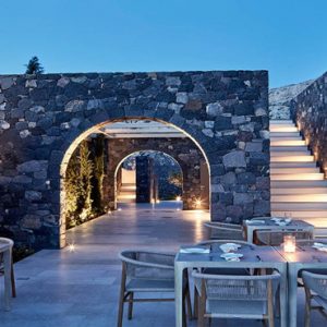 Greece Honeymoon Packages Canaves Oia Epitome Elements Restaurant2