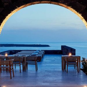 Greece Honeymoon Packages Canaves Oia Epitome Elements Restaurant3