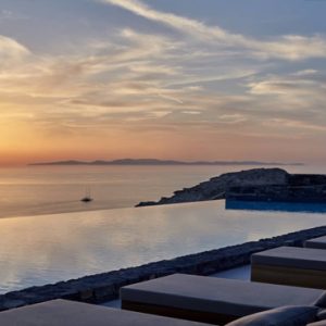 Greece Honeymoon Packages Canaves Oia Epitome Pool View At Sunset