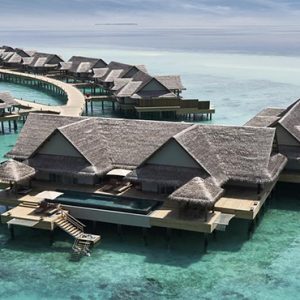 Maldives Honeymoon Package Joali Maldives Aerial View Of Water Villas