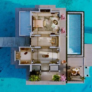 Maldives Honeymoon Package Joali Maldives Aerial View Of Water Villa