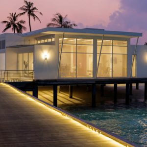 Maldives Honeymoon Packages Jumeirah Maldives Olhahali Island Fitness Centre At Night