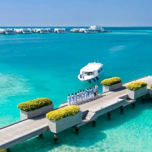 Maldives Honeymoon Packages Jumeirah Maldives Olhahali Island Jetty Arrival