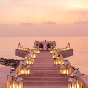 Maldives Honeymoon Packages Jumeirah Maldives Olhahali Island Private Dining