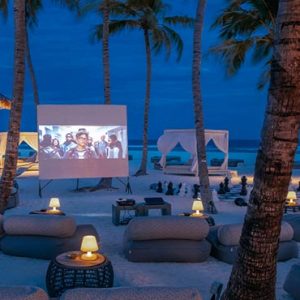 Maldives Honeymoon Packages Seaside Finolhu Maldives Cinema On Beach