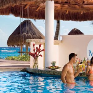 Mexico Honeymoon Packages Dreams Tulum Resort And Spa Mexico Pool Bar