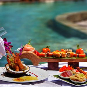 Thailand Honeymoon Package Nikki Beach Koh Samui Champagne And Bites By The Pool