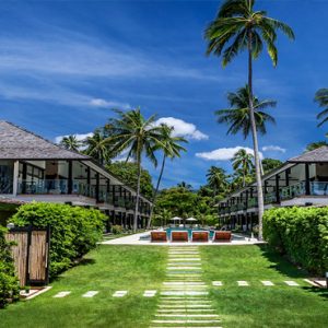 Thailand Honeymoon Package Nikki Beach Koh Samui Garden Villa Garden View