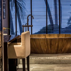 Thailand Honeymoon Package Nikki Beach Koh Samui Ocean View Penthouse Bathroom