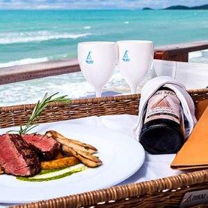 Thailand Honeymoon Package Nikki Beach Koh Samui Food By The Beach