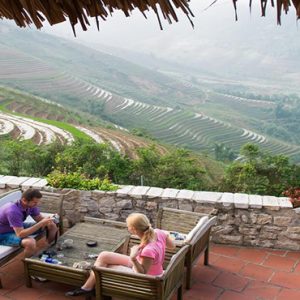 Vietnam Honeymoon Packages Topas Ecolodge Couple Outdoors