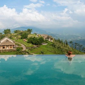 Vietnam Honeymoon Packages Topas Ecolodge View From Pool1