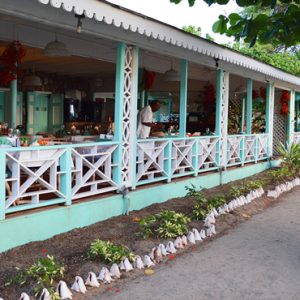 Nevis Honeymoon Packages Oualie Beach Resort Oualie Beach Restaurant Exterior