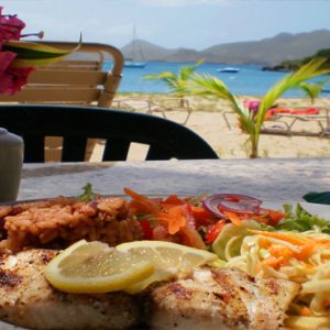 Nevis Honeymoon Packages Oualie Beach Resort Oualie Beach Restaurant Food With A View