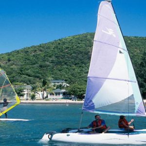 Nevis Honeymoon Packages Oualie Beach Resort Sailing