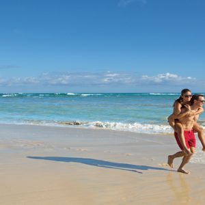 Dominican Republic Honeymoon Packages Breathless Punta Cana Resort & Spa Couples On Beach