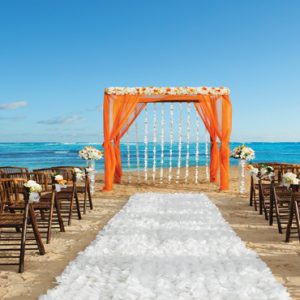 Dominican Republic Honeymoon Packages Breathless Punta Cana Resort & Spa Wedding Setup