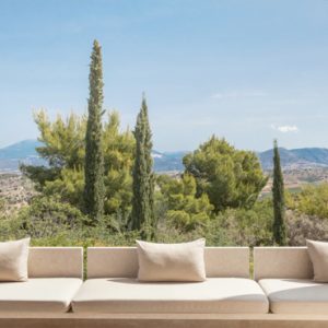 Greece Honeymoon Packages Amanzoe Deluxe Pool Pavilion Lounge