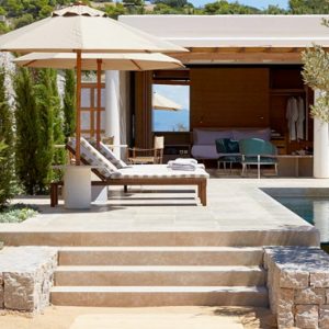 Greece Honeymoon Packages Amanzoe One Bedroom Beach Cabana Exterior