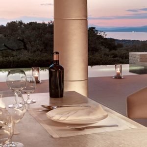 Greece Honeymoon Packages Amanzoe Pavilion Dining