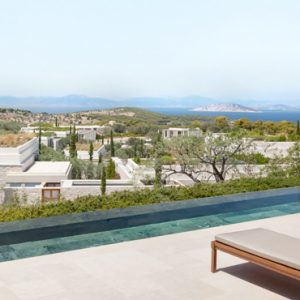 Greece Honeymoon Packages Amanzoe Pool Pavilion Premium View Exterior Pool