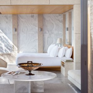 Greece Honeymoon Packages Amanzoe Pool Pavilion Bedroom1