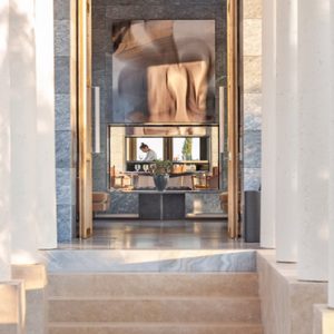 Greece Honeymoon Packages Amanzoe Restaurant Exterior