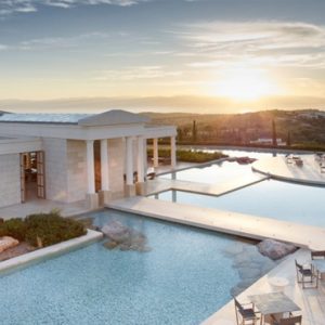 Greece Honeymoon Packages Amanzoe Hotel Overview