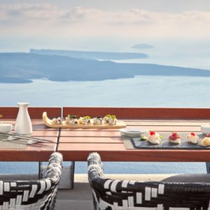 Greece Honeymoon Packages Chromata Hotel Santorini Chroma Champagne Bar & Sushi