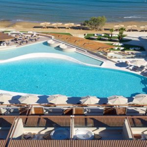 Greece Honeymoon Packages Domes Noruz Chania Aerial View Of Pool