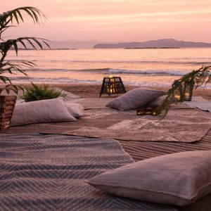 Greece Honeymoon Packages Domes Noruz Chania Beach At Sunset