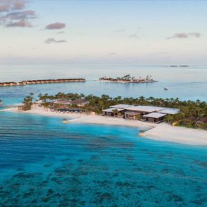 Maldives Honeymoon Packages OBLU Select At Sangeli Aerial View1