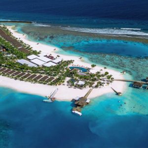 Maldives Honeymoon Packages OBLU Select At Sangeli Aerial View2