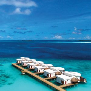 Maldives Honeymoon Packages OBLU Select At Sangeli Honeymoon Water Suites Aerial View