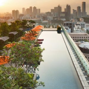 Singapore Honeymoon Packages Hotel Jen Orchardgateway Singapore By Shangri La Pool 3