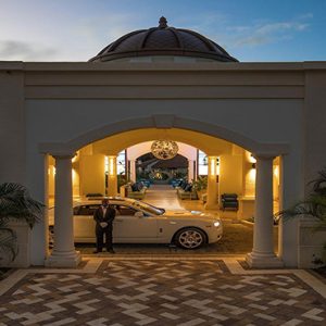 Barbados Honeymoon Packages Sandals Royal Barbados Hotel Entrance