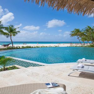 Barbados Honeymoon Packages Sandals Royal Barbados Sun Loungers By The Pool