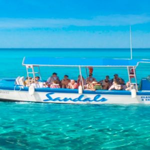 Barbados Honeymoon Packages Sandals Royal Barbados Watersports Glass Bottom Boat