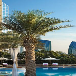 Dubai Honeymoon Packages Shangri La Hotel Dubai Outdoor Swimming Pool