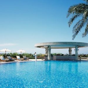 Dubai Honeymoon Packages Shangri La Hotel Dubai Plunge Pool By Day