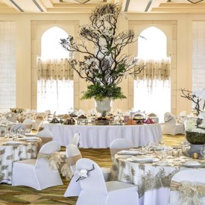Dubai Honeymoon Packages Shangri La Hotel Dubai Wedding Setup