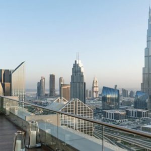 Dubai Honeymoon Packages Shangri La Hotel Dubai Rooftop View By Day