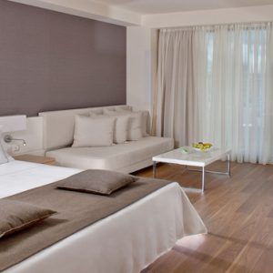 Greece Honeymoon Packages Avra Imperial Deluxe Room With Pool View Bedroom1